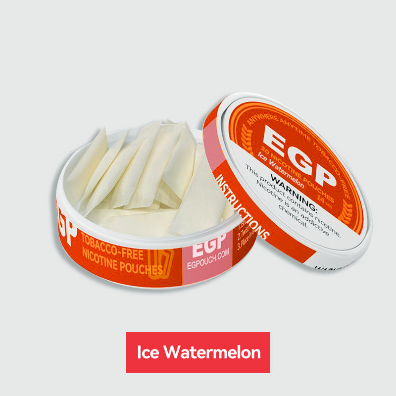 9mg Tobacco Free Ice Watermelon Nicotine pouches