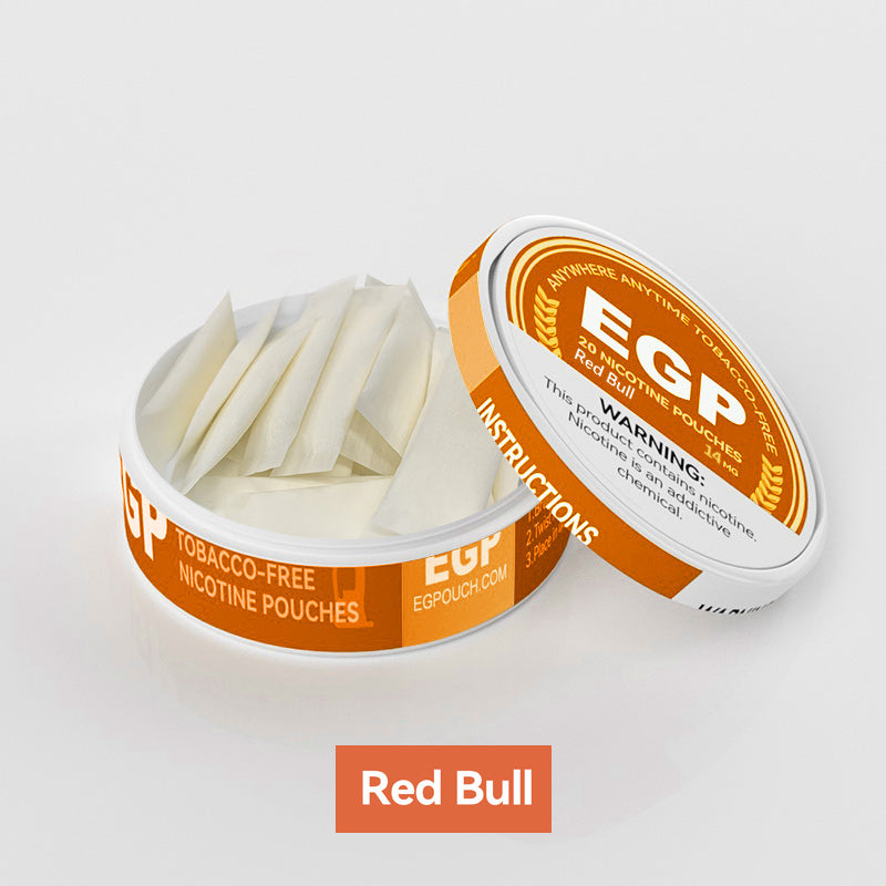 4mg Tobacco Free Red Bull Nicotine Pouches
