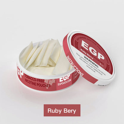 9mg Tobacco Free Ruby Berry Nicotine Pouches