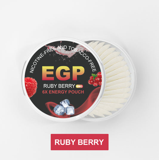 6X Ruby Berry Energy Pouch